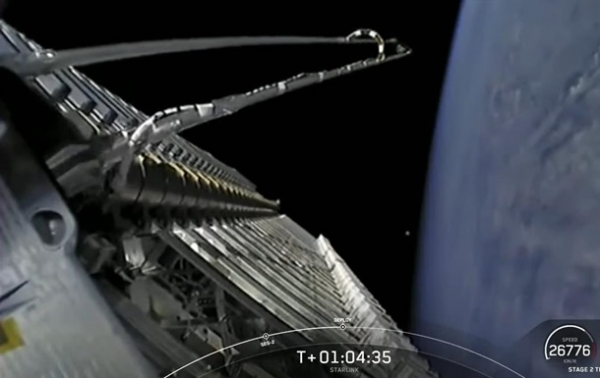 SpaceX вывела на орбиту новую партию спутников Starlink