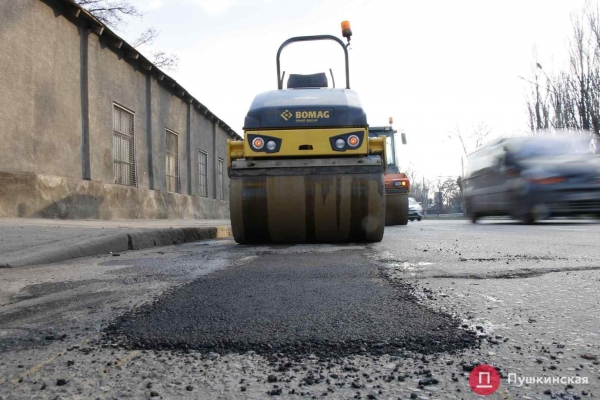 Список улиц, где в Одессе будут делать дороги 7 мая