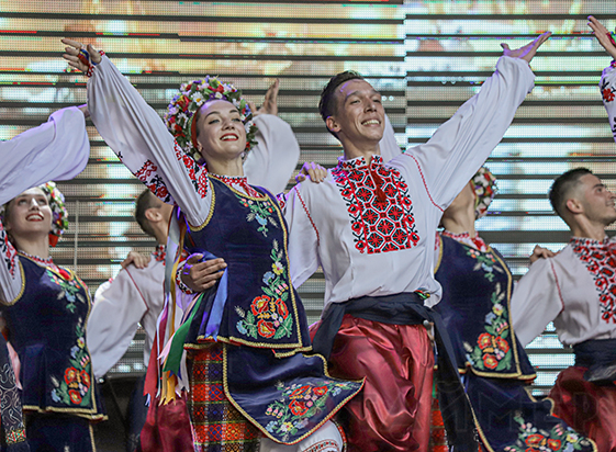 Одесский фольклорный фестиваль начался в Горсаду