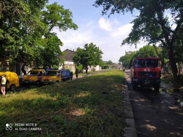 В Одессе ругнула стена дома и повредила газовую трубу