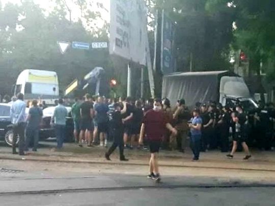 Політична розправа? Журналістів телеканалу «ОТВ» побили в центрі Дніпра