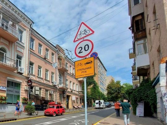 У Києві велосипеди прирівняють до мотоциклів