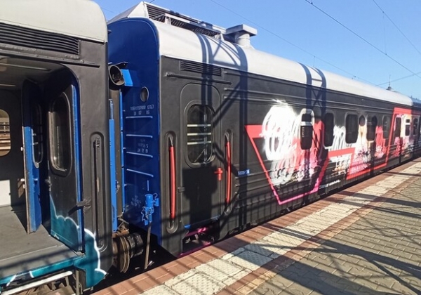 Иди смотреть: в Одессу приехал арт-поезд "Гоголь TRAIN"