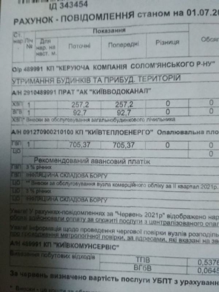Борги за комуналку: в квитанціях киян з’явилися нові «штрафи», що робити
