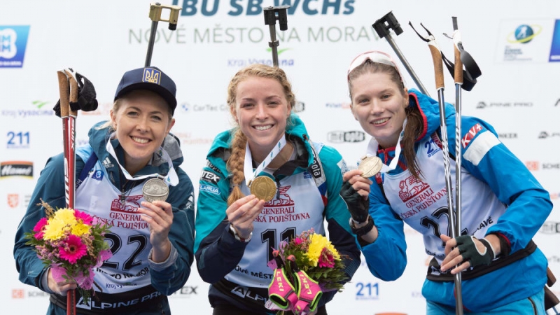 І снігу не треба: українка Юлія Джима стала віце-чемпіонкою світу з біатлону