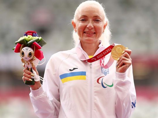 Киянка Зубковська завоювала «золото» на четвертій Паралімпіаді поспіль