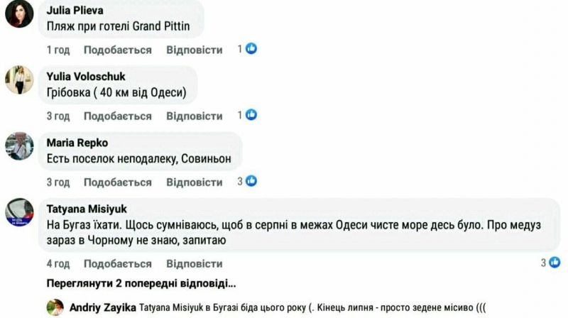 «Медузи і зелене місиво»: туристи розповіли, що не так з пляжами в Затоці, Кароліно-Бугазі і Одесі