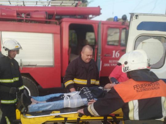 Просто пощастило: під Одесою чоловік впав з високого муру стародавньої фортеці та залишився живий
