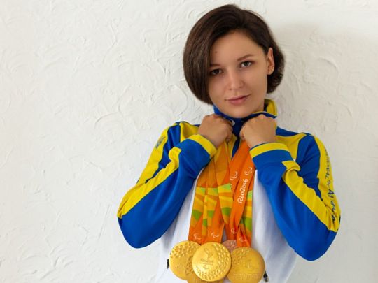 Українська плавчиха Єлизавета Мерешко стала п'ятиразовою паралімпійською чемпіонкою