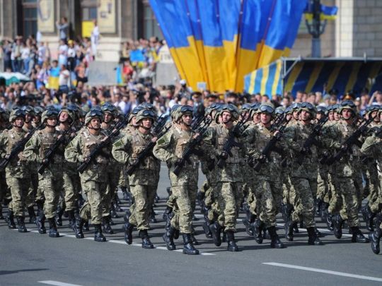 У Києві через репетицію параду до Дня Незалежності перекриють ряд вулиць: які і коли
