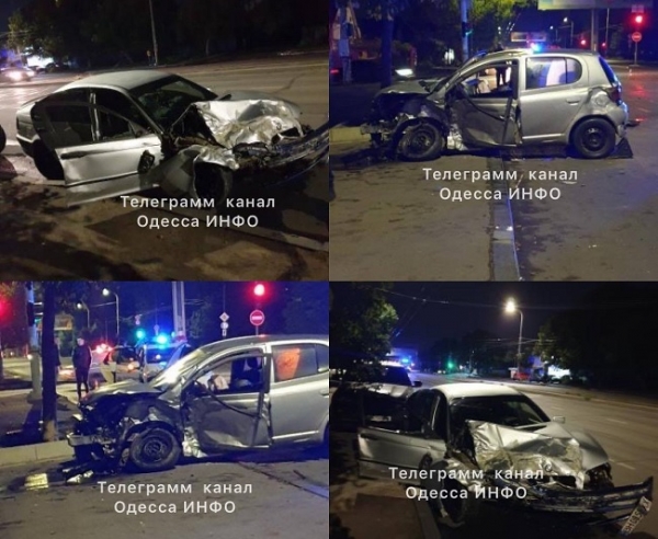 Ночное ДТП в Одессе: водитель Toyota погибла из-за пьяного водителя BMW