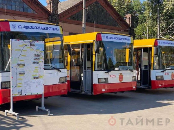 В мастерских «Одесгорэлектротранса» собрали три электробуса из старых троллейбусов 