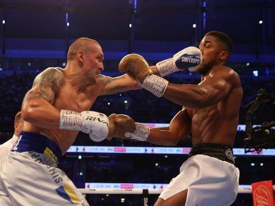 Джошуа — Усик: хроніка переможного бою українця за чемпіонські пояси WBA Super, WBO та IBF у Лондоні