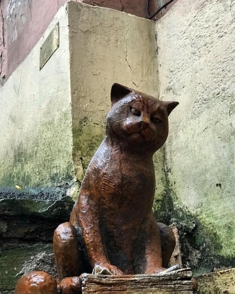 «Одесские коты»: в центре города появился памятник Василию Котову-Черноморскому