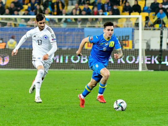 Україна — Боснія і Герцеговина — 1:1: онлайн відео голів у матчі кваліфікації ЧС-2022