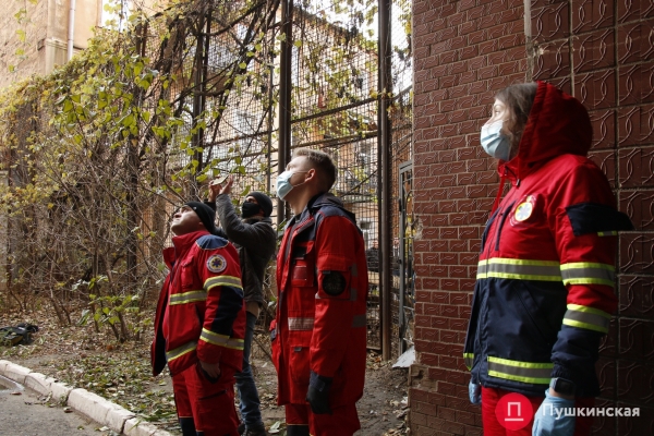 В общежитии в центре Одессы произошел пожар: пожарной сигнализации в здании не было. Фото