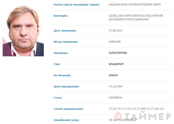Одесские бизнесмены Галантерник и Тарпан объявлены в розыск