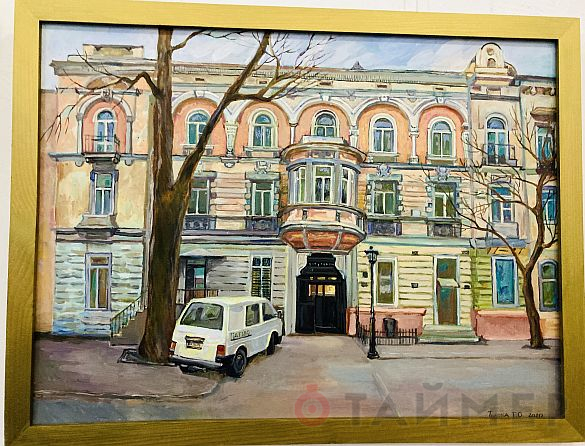 В одесском женском монастыре показали картины с казаками 