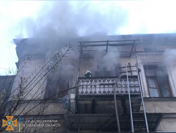 Пожар на Малой Арнаутской: хозяин захламлённой квартиры погиб, а кошку эвакуировали