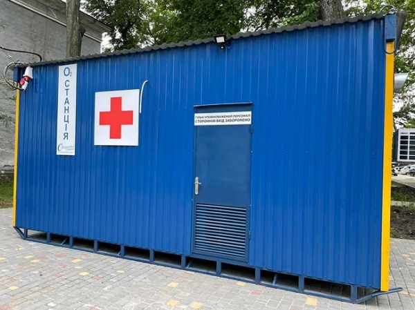 В Еврейской больнице забарахлила новая кислородная станция