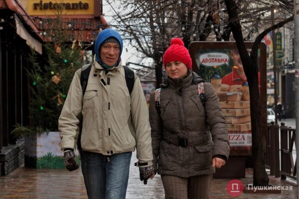 Позитив, несмотря на погоду: как центр Одессы встретил первое утро нового года. Фоторепортаж Позитив, несмотря на погоду: как центр Одессы встретил первое утро нового года. Фоторепортаж