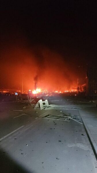 Чотири особи загинули внаслідок обстрілу ТРЦ у&nbsp;Подільському районі Києва,&nbsp;&mdash; ДСНС
