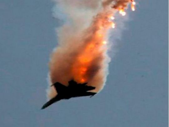 Над Ірпенем під Києвом збили російський винищувач Су-30