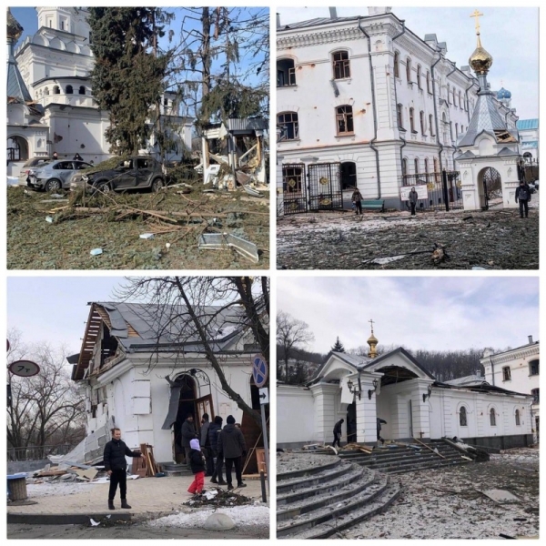 «Не може РПЦ проповідувати Христа й підтримувати криваву політику Кремля», — монах про обстріл Святогірської лаври