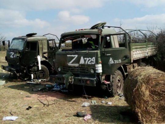 Намагаються «зафарбувати» літери Z на техніці: у Генштабі розповіли про спроби військ путіна обдурити українців