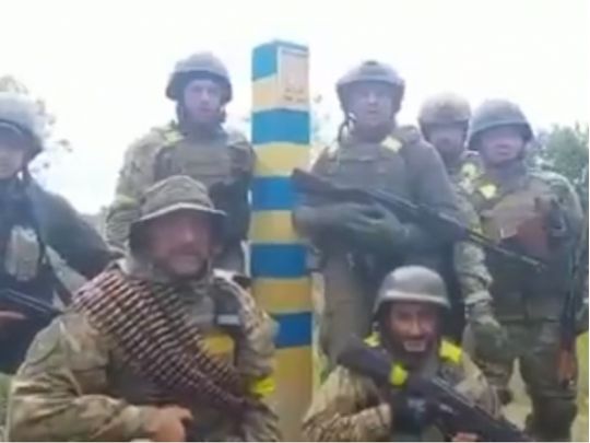 &laquo;Подяка моя без кордонів&raquo;: Зеленський відповів на&nbsp;звернення бійців ЗСУ, які досягли російського кордону