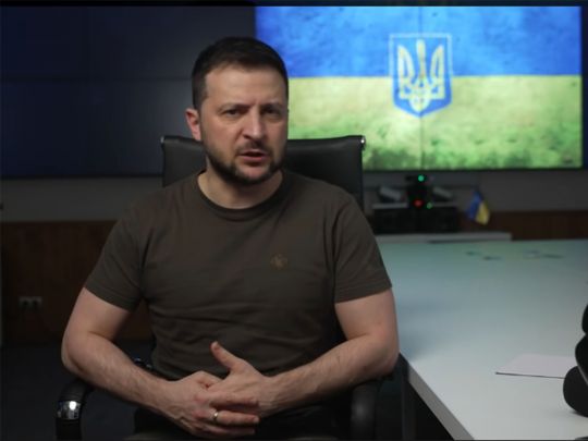 Зеленський виступив на «Українському сніданку» у Давосі та назвав умови завершення війни