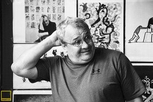 На "Книжке" под открытым небом открылась выставка антивоенных работ