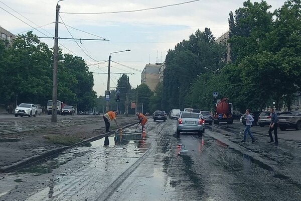 Последствия ливня в Одессе: какая обстановка на дорогах