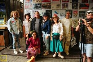 На "Книжке" под открытым небом открылась выставка антивоенных работ