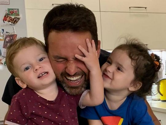 До сліз: Тимур Мірошниченко вперше з початку війни зустрівся з дітьми вдома