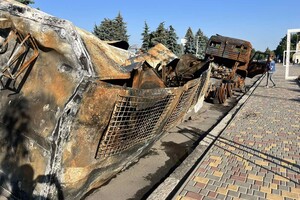 В Одесской области открыли выставку уничтоженной военной техники оккупантов