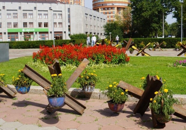 В Одессе презентовали инсталляцию, посвященную погибшим на войне детям