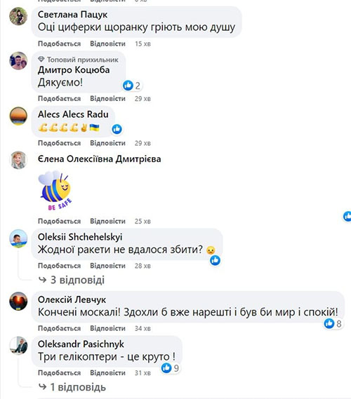 Три «вертушки» та 150 путіністів: названо втрати ворога за минулу добу
