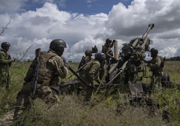 Карта боевых действий в Украине 14 сентября