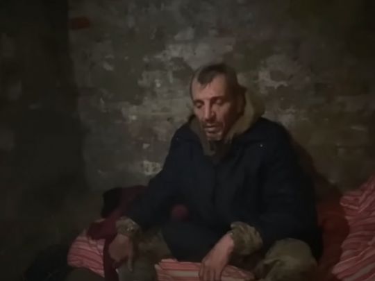 російський зек здався в полон, щоб воювати на боці України