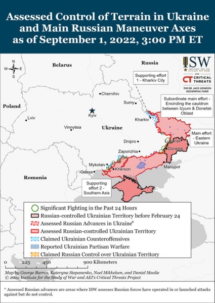 ЗСУ відбили наступ ворога на Бахмут та ще 5 населених пунктів, а також знищили склад ПММ окупантів, — Генштаб