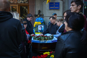 В Одессе прощались с погибшими морпехами 