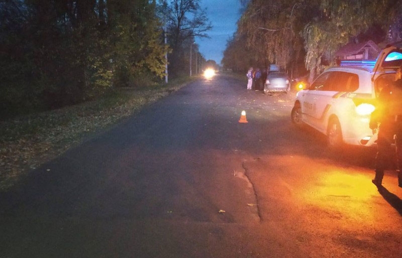 Дитина потрапила під колеса: під Полтавою неповнолітній водій збив 9-річного хлопчика