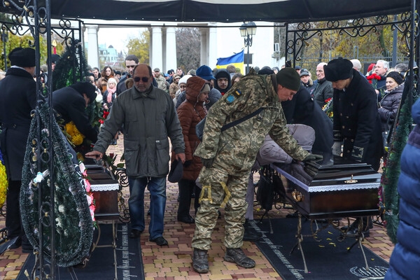 В Одессе простились с двумя погибшим защитниками 