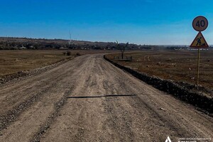 На границе с Молдовой в Одесской области стартовал аварийный ремонт дороги