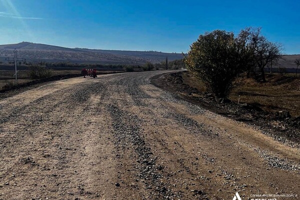 На границе с Молдовой в Одесской области стартовал аварийный ремонт дороги