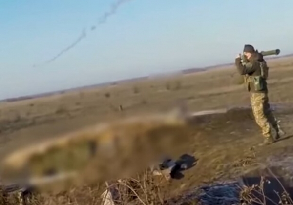 Одесские бойцы показали с одного выстрела сбили ракету (видео)
