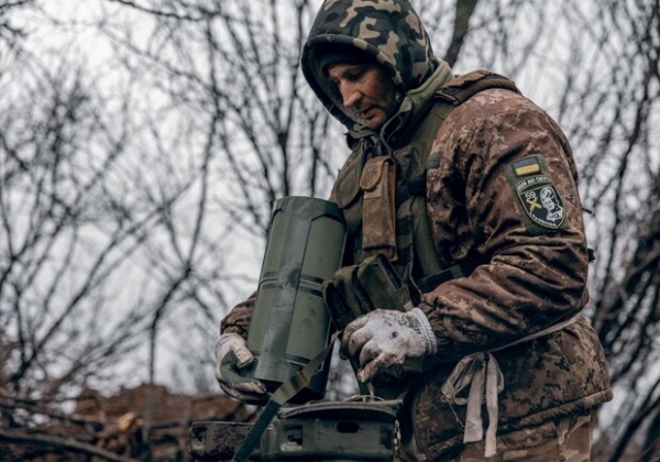 Карта боевых действий в Украине 21 января