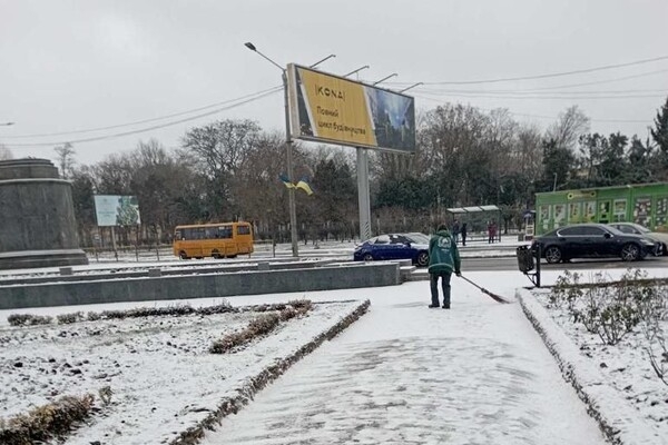 В Одессе и области идет снег: какая ситуация на дорогах