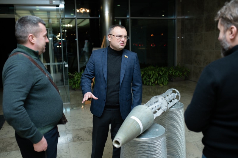 В Сеймі Литви представили виставку про історію протистояння рф у Київській області